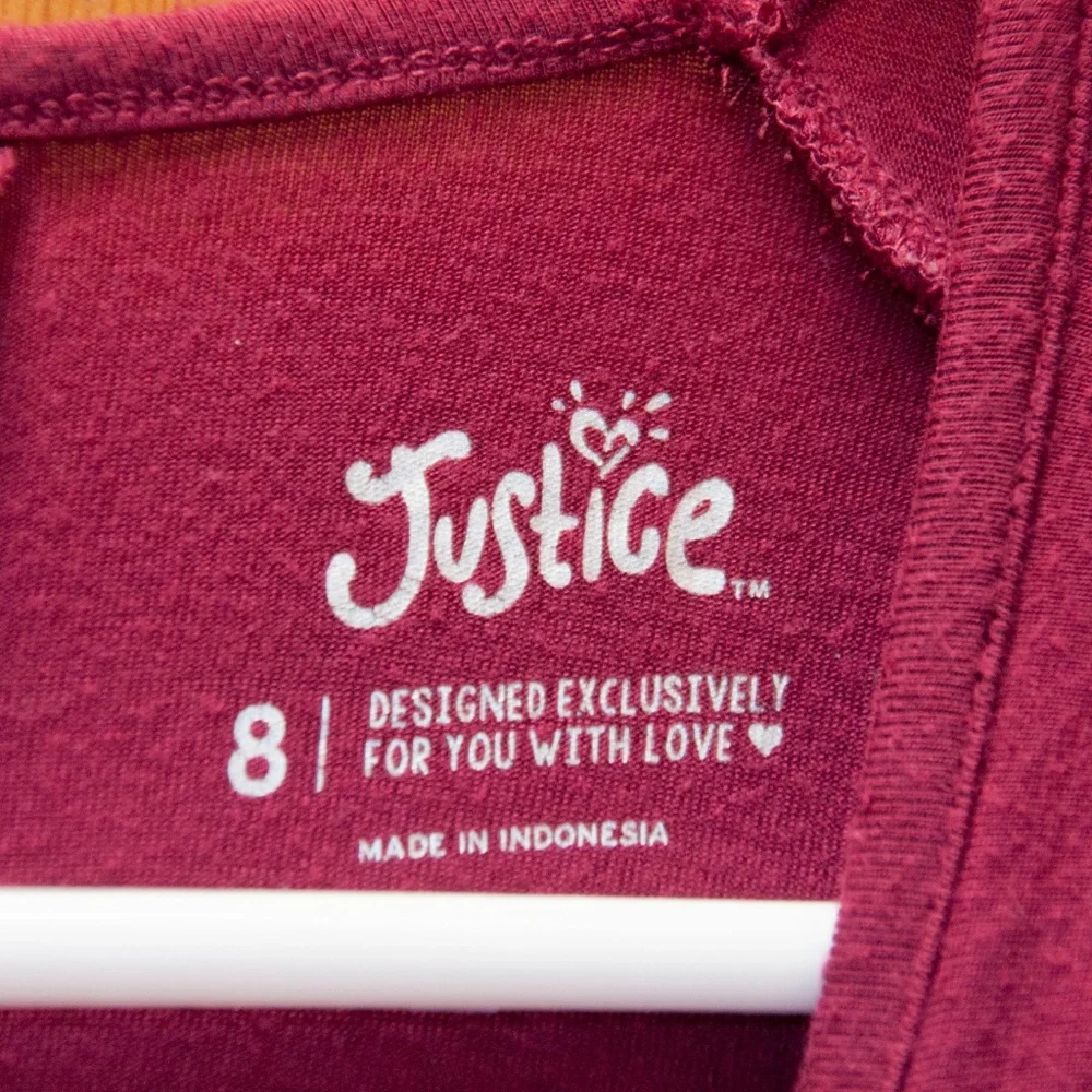 Justice Sz 8 Girls T in great shape!
